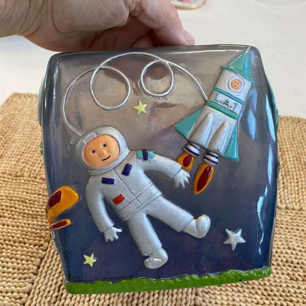 Laura Ashley Space‎ Exploration Square Tissue Box Cover